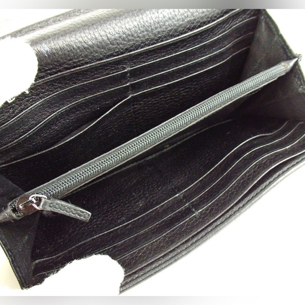 GUCCI Bamboo Leather Continental Wallet ๐โค๏ธ - Picture 6 of 15